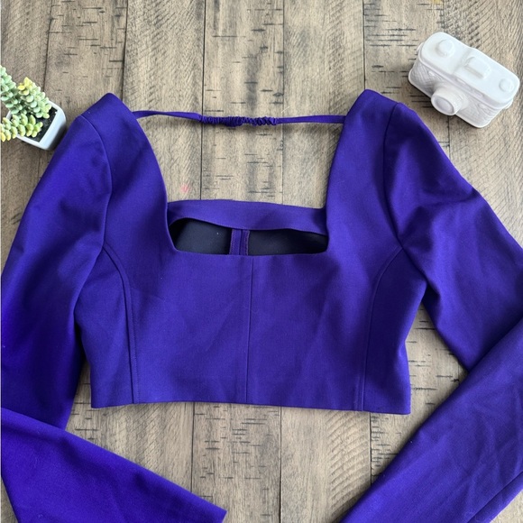 Zara Vibrant Purple Top - Picture 4 of 9